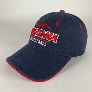 Arizona Wildcats Basketball NCAA Navy Blue The Game Relaxed Fit Strapback Hat